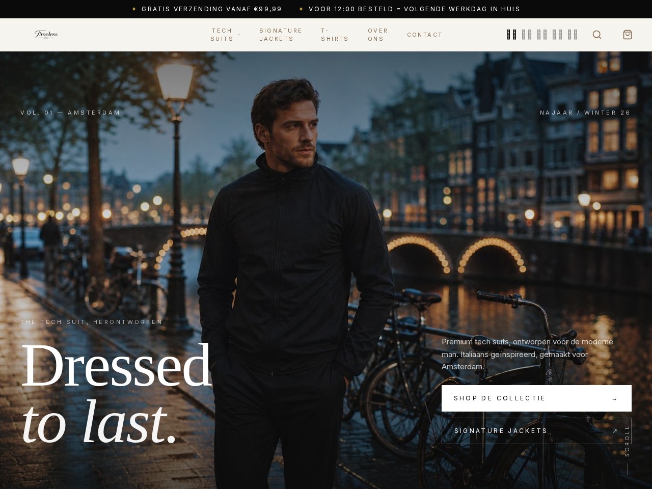 Screenshot van Timeless AMS
